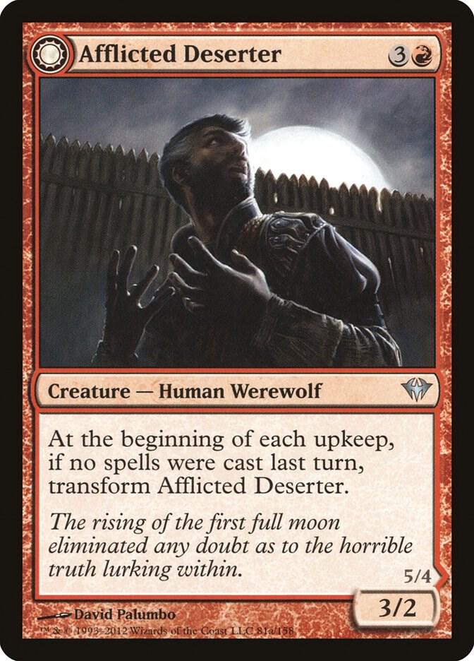 Afflicted Deserter (81) [Dark Ascension]