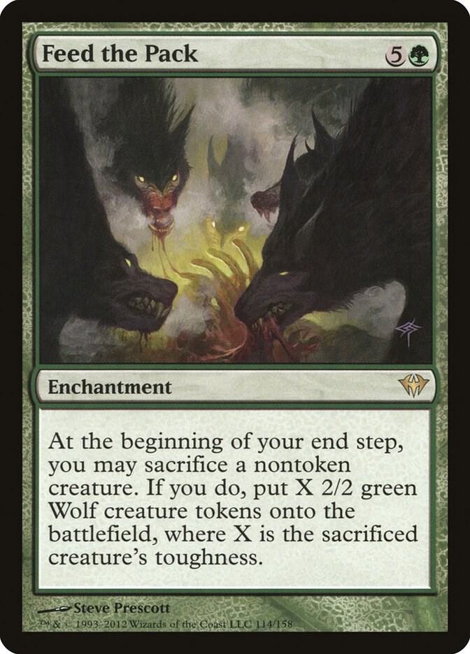 Feed the Pack (114) [Dark Ascension]