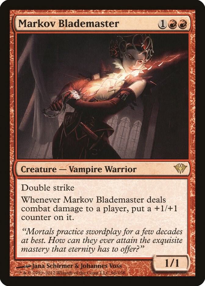 Markov Blademaster (96) [Dark Ascension]