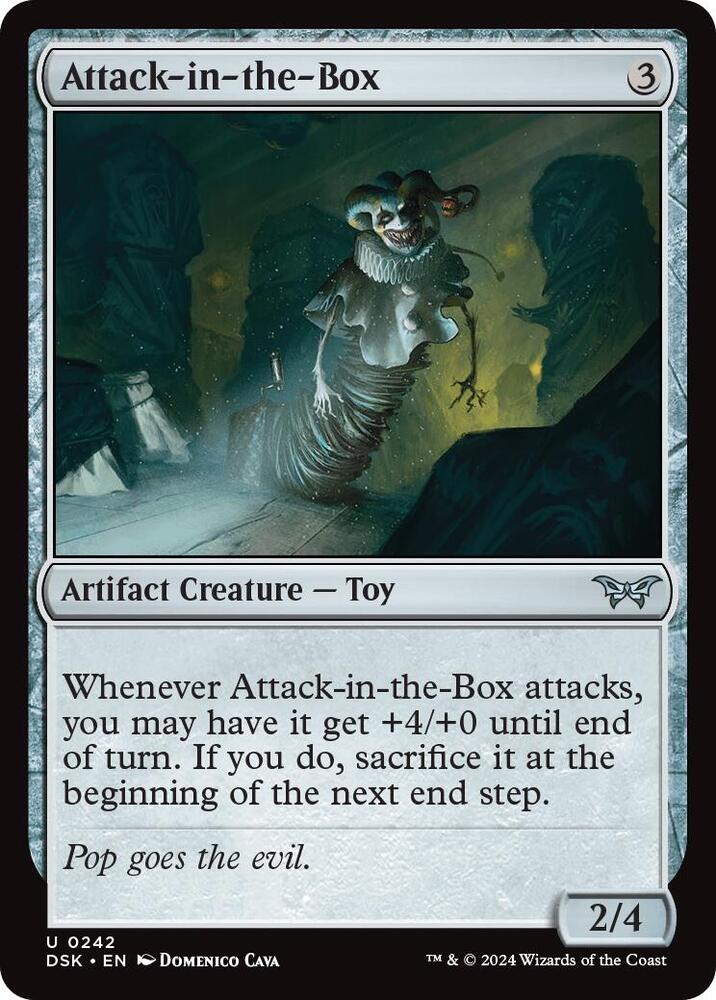 Attack-in-the-Box (242) [Duskmourn: House of Horror]