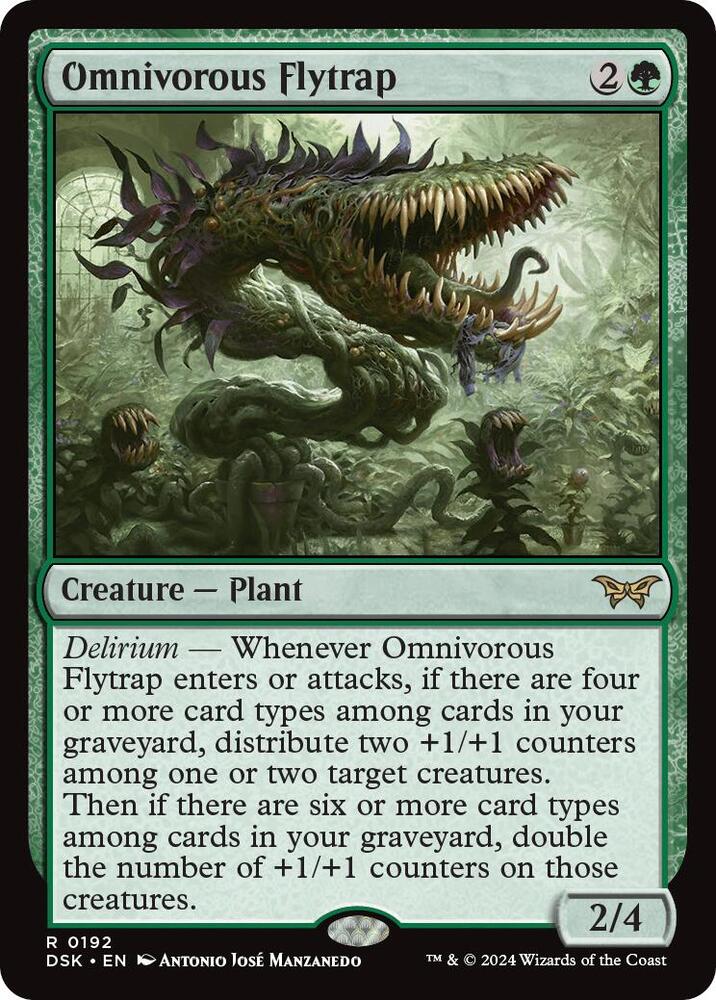Omnivorous Flytrap (192) [Duskmourn: House of Horror]