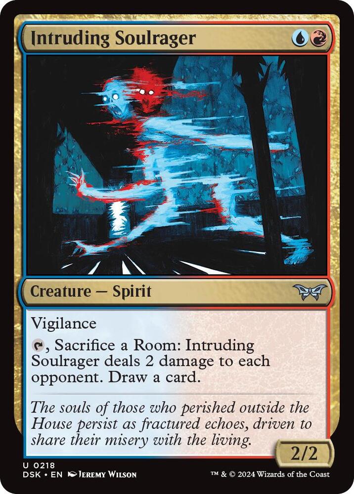 Intruding Soulrager (218) [Duskmourn: House of Horror]