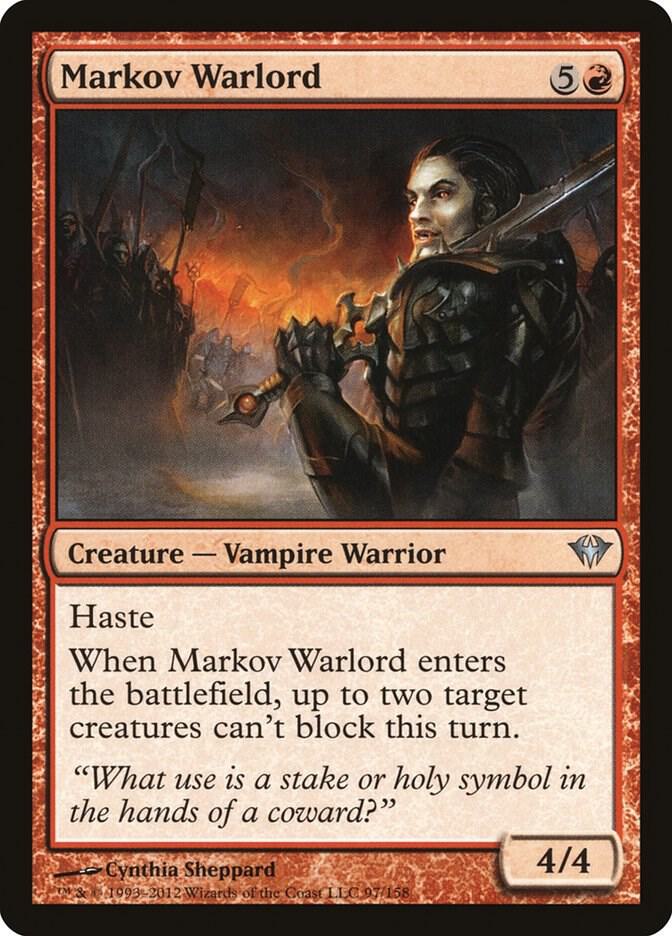 Markov Warlord (97) [Dark Ascension]