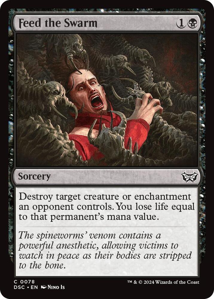 Feed the Swarm (78) [Duskmourn: House of Horror Commander]