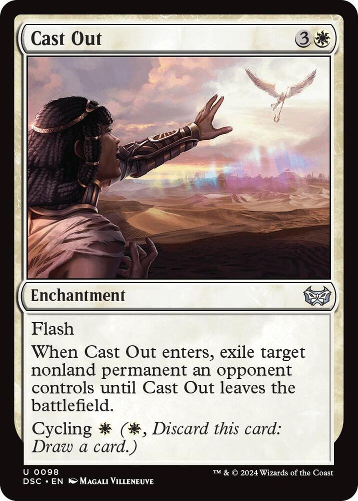 Cast Out (98) [Duskmourn: House of Horror Commander]