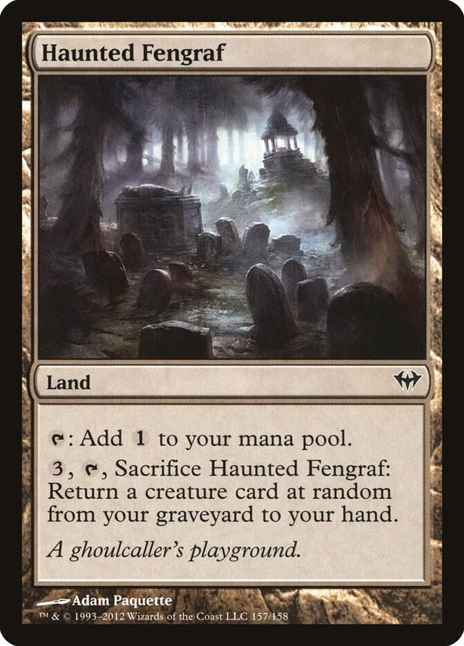 Haunted Fengraf (157) [Dark Ascension]