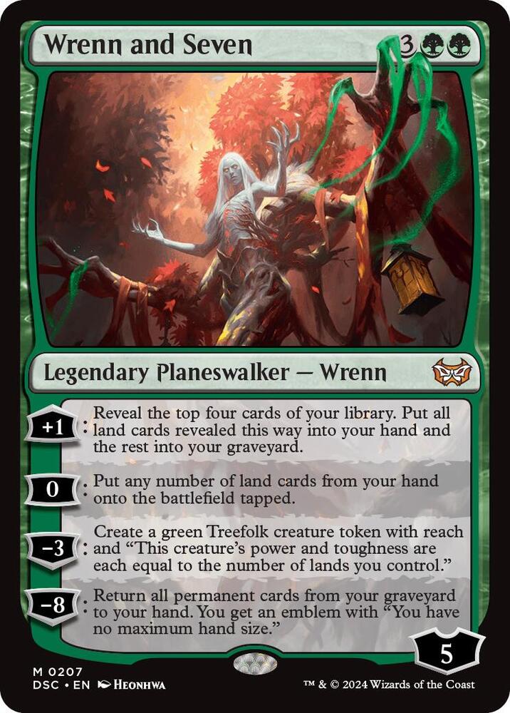Wrenn and Seven (207) [Duskmourn: House of Horror Commander]
