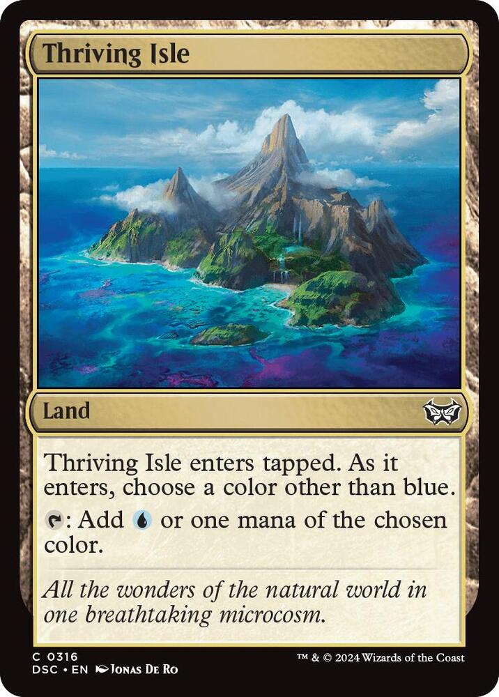 Thriving Isle (316) [Duskmourn: House of Horror Commander]