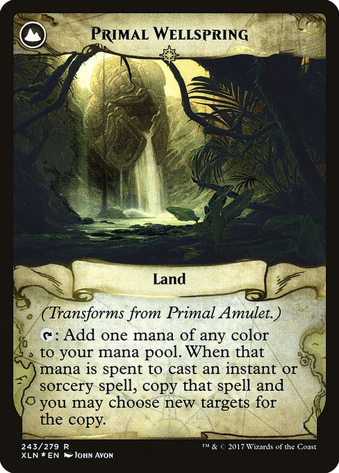 Primal Amulet (243) [Prerelease Cards] Reverse