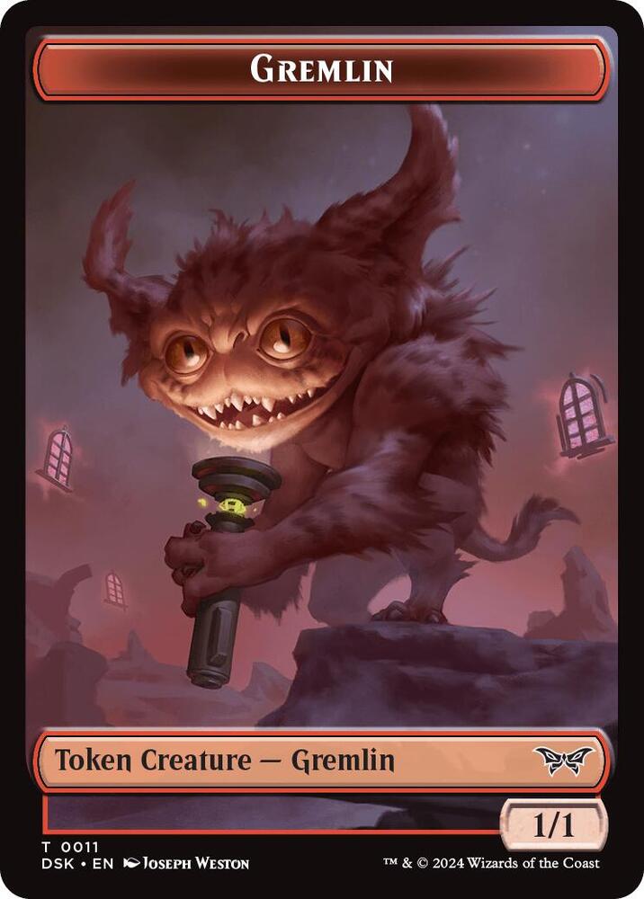 Gremlin Token (11) [Duskmourn: House of Horror]