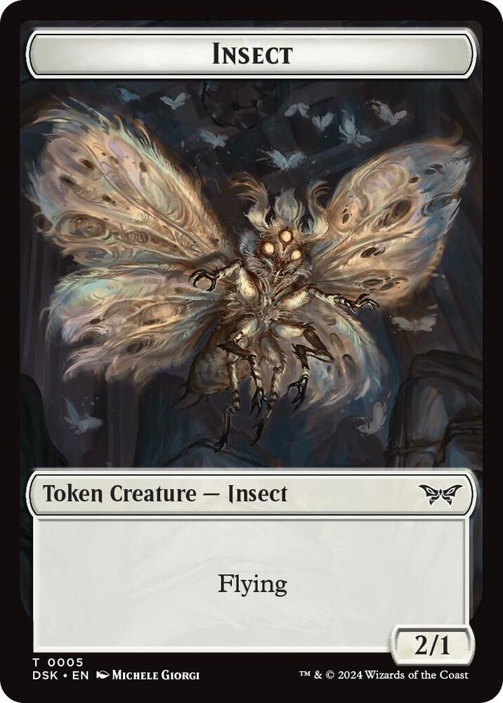 Insect (0005) Token [Duskmourn: House of Horror]
