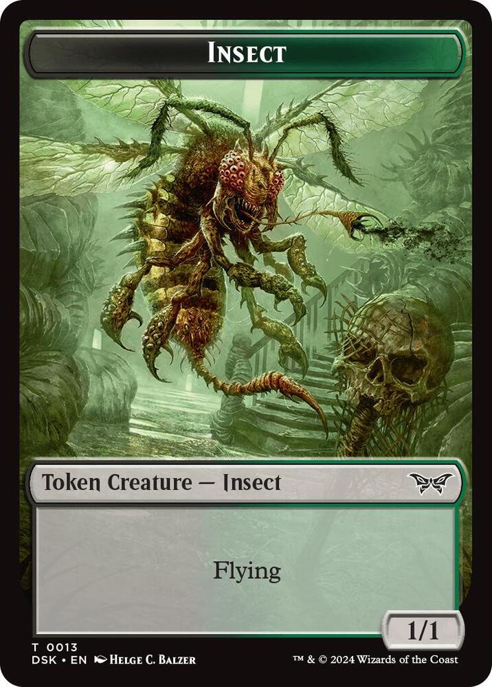 Insect (0013) Token [Duskmourn: House of Horror]