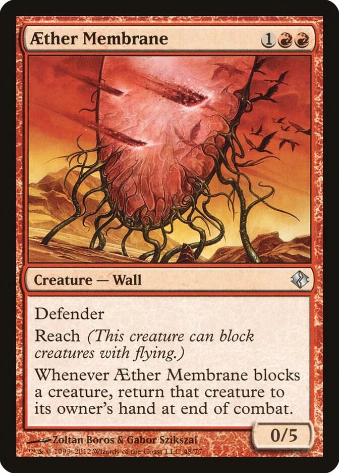 Aether Membrane (48) [Duel Decks: Venser vs. Koth]