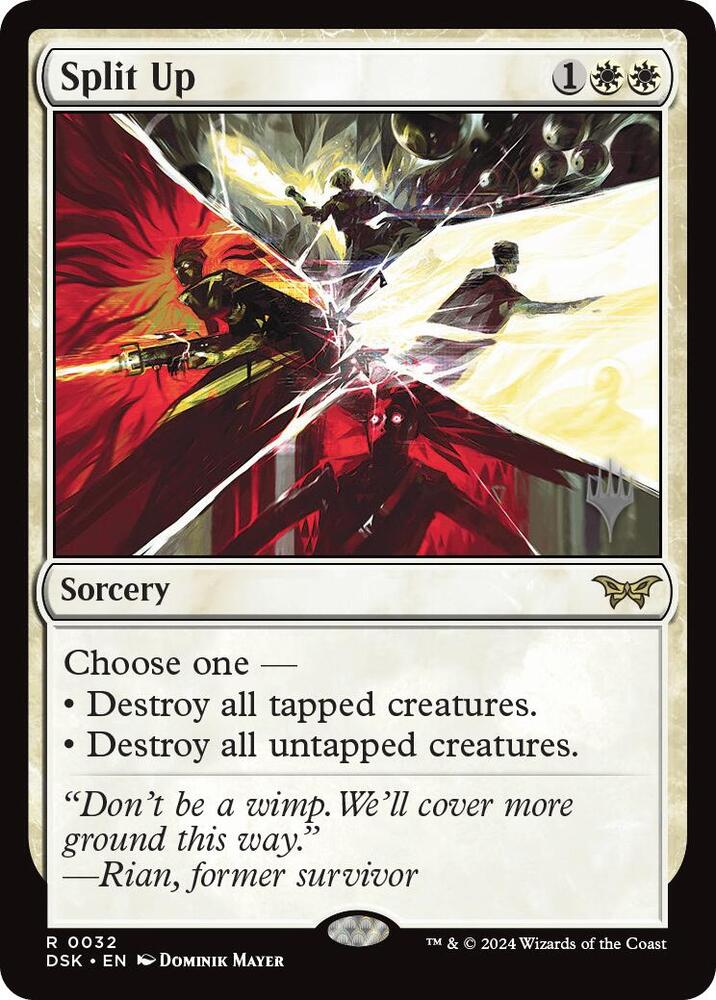 Split Up (32) [Duskmourn: House of Horror Promos]
