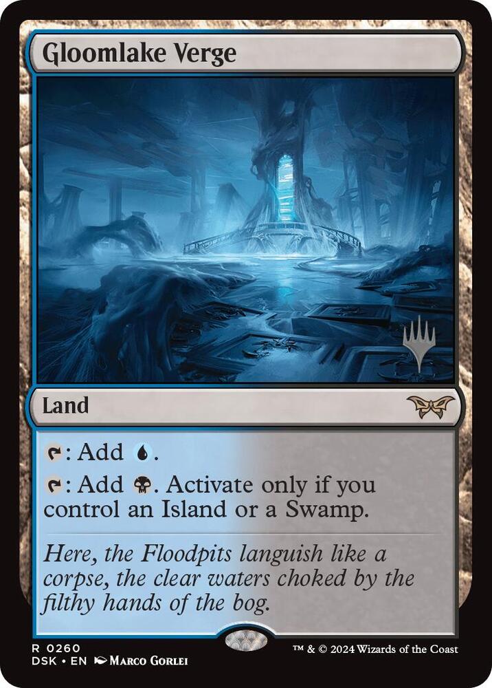 Gloomlake Verge (260) [Duskmourn: House of Horror Promos]