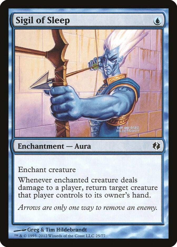 Sigil of Sleep (25) [Duel Decks: Venser vs. Koth]