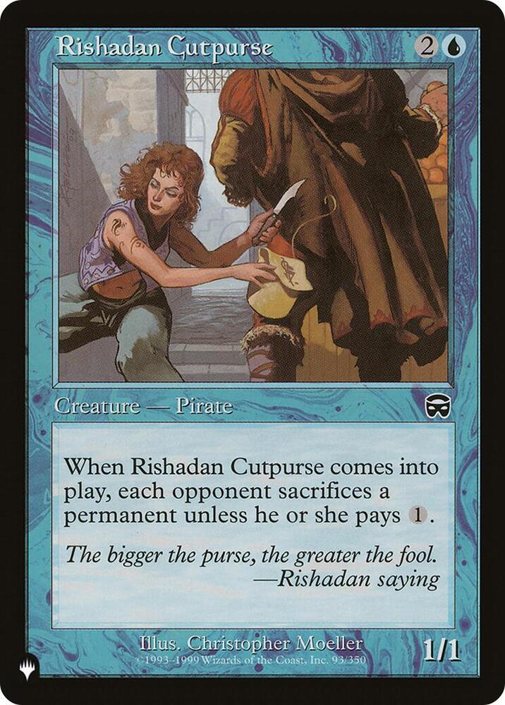 Rishadan Cutpurse (93/350) [The List]