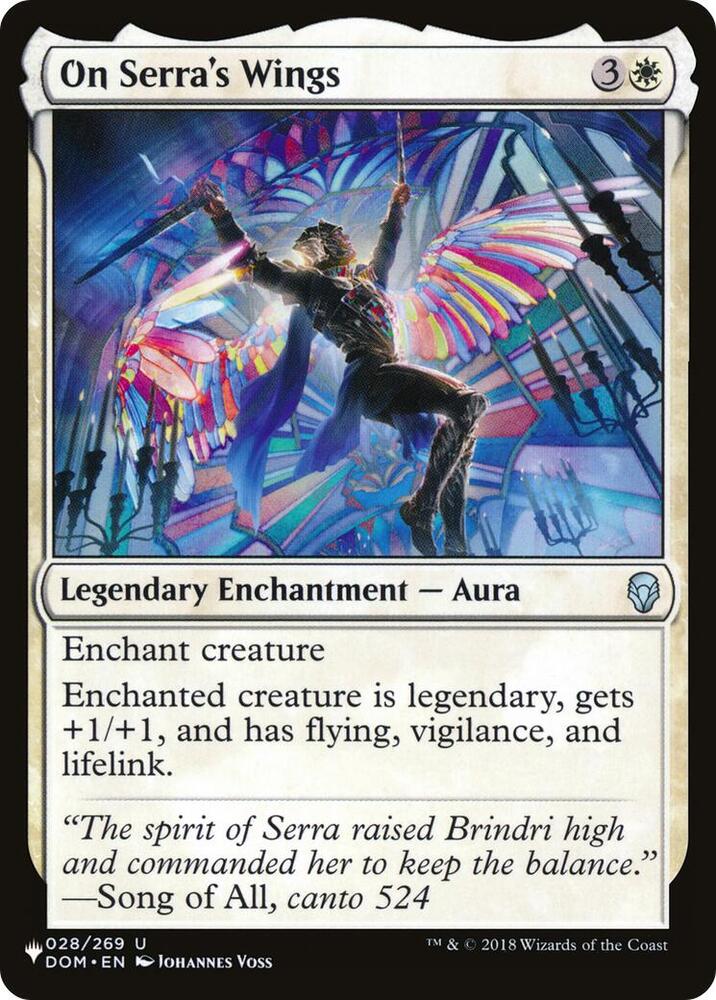On Serra's Wings (028/269) [The List]