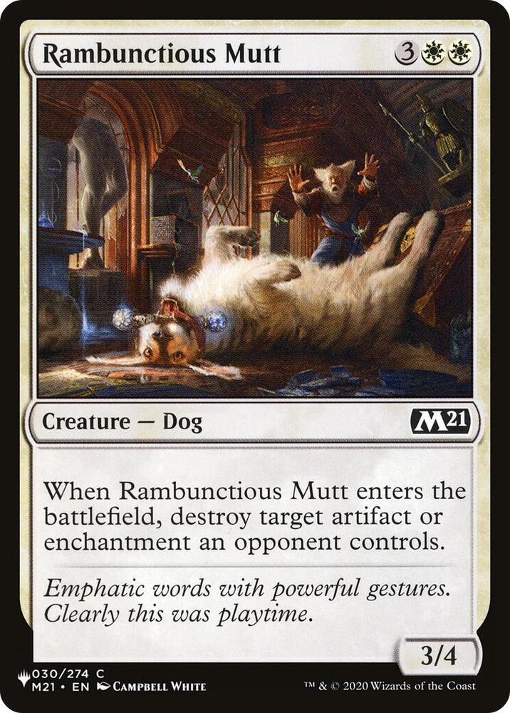 Rambunctious Mutt (030/274) [The List]