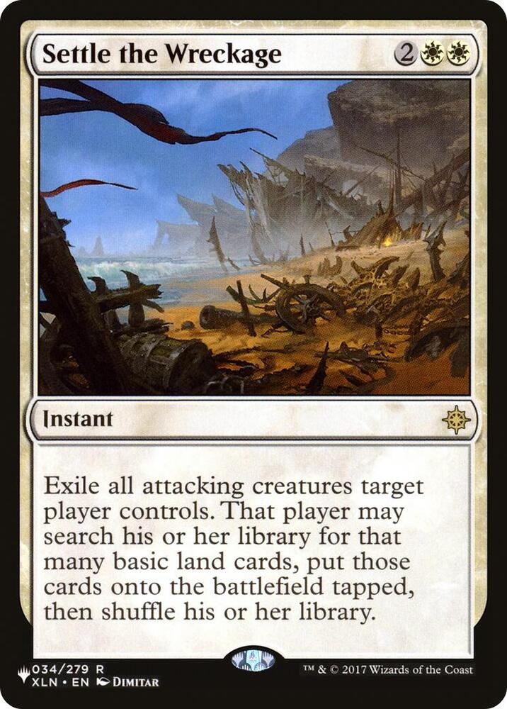 Settle the Wreckage (034/279) [The List]