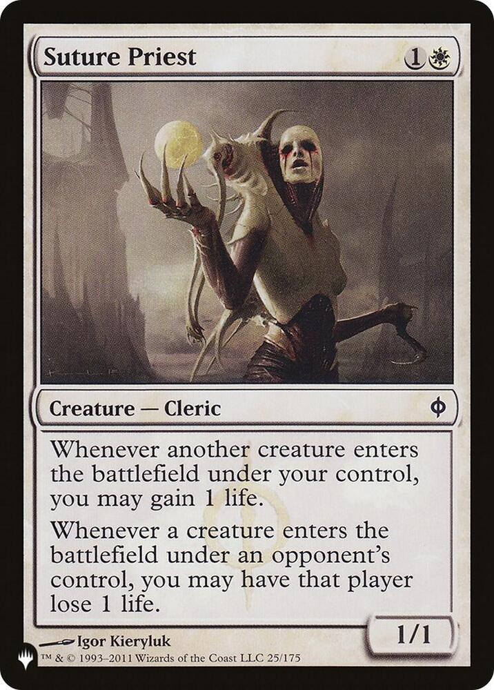 Suture Priest (25/175) [The List]