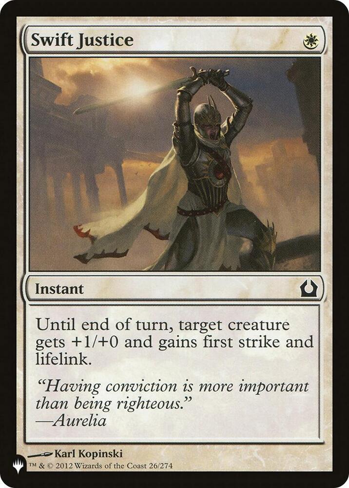 Swift Justice (26/274) [The List]