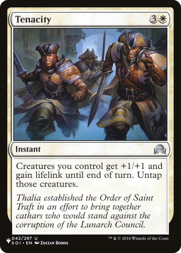 Tenacity (042/297) [The List]
