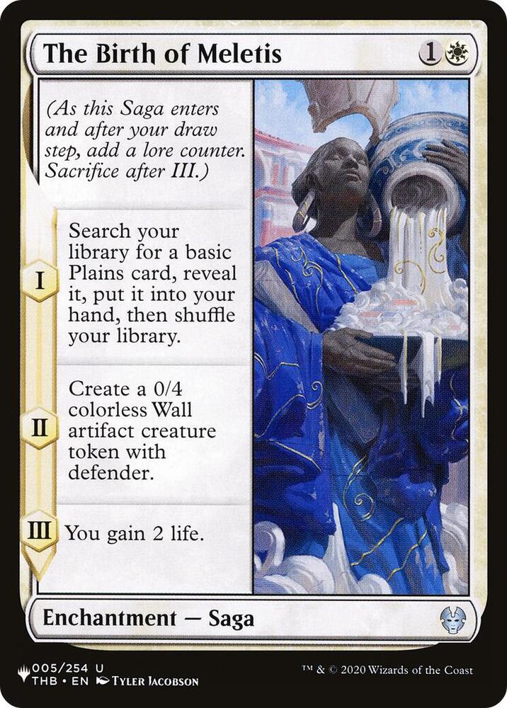 The Birth of Meletis (005/254) [The List]