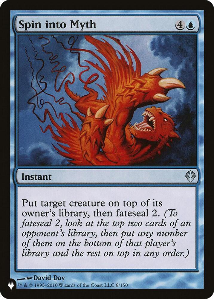 Spin into Myth (8/150) [The List]