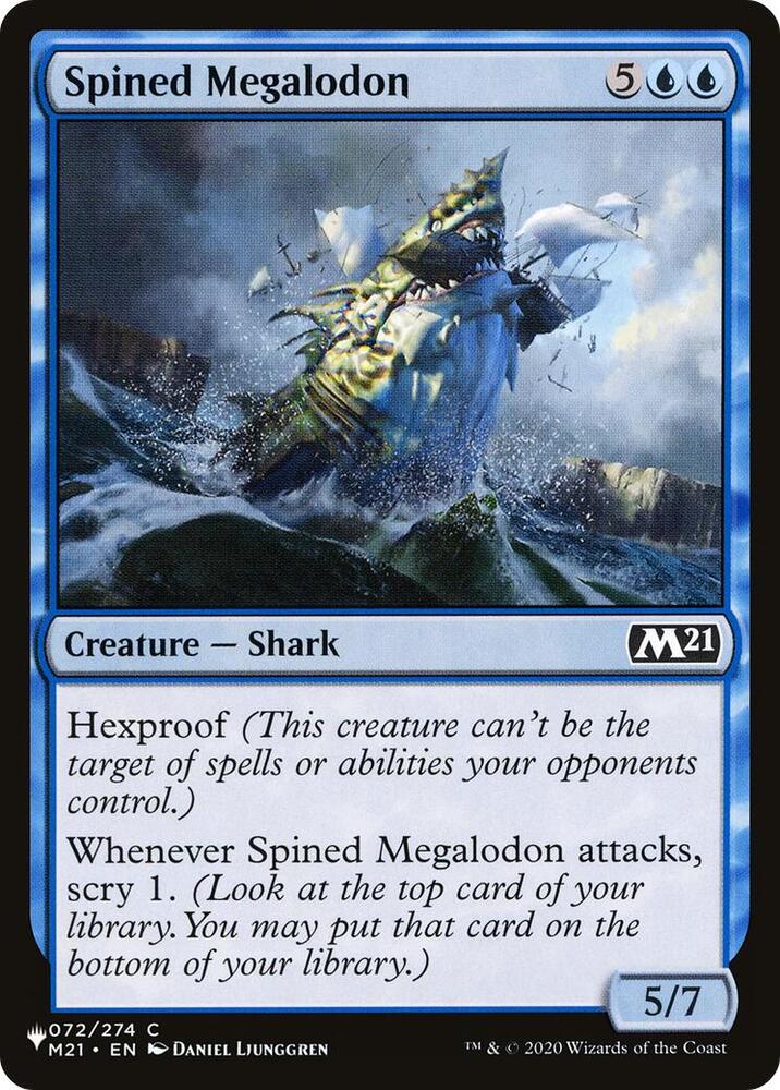 Spined Megalodon (072/274) [The List]