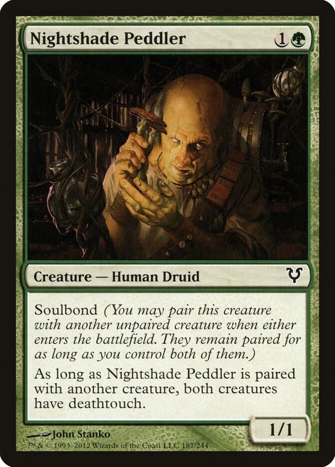 Nightshade Peddler (187) [Avacyn Restored]