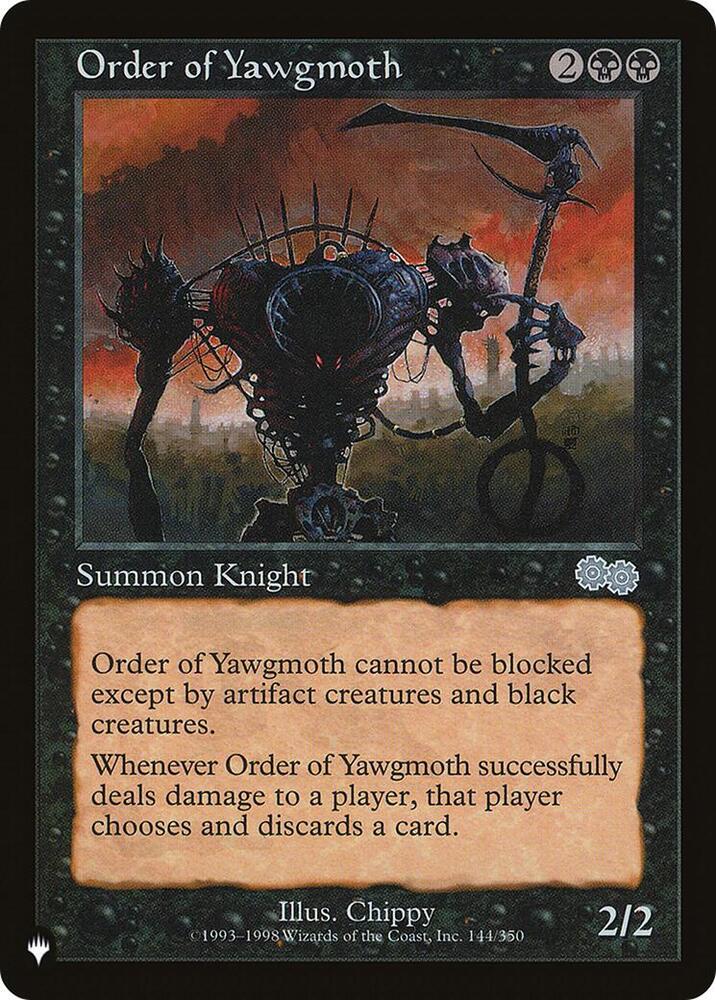 Order of Yawgmoth (USG) (144/350) [The List]