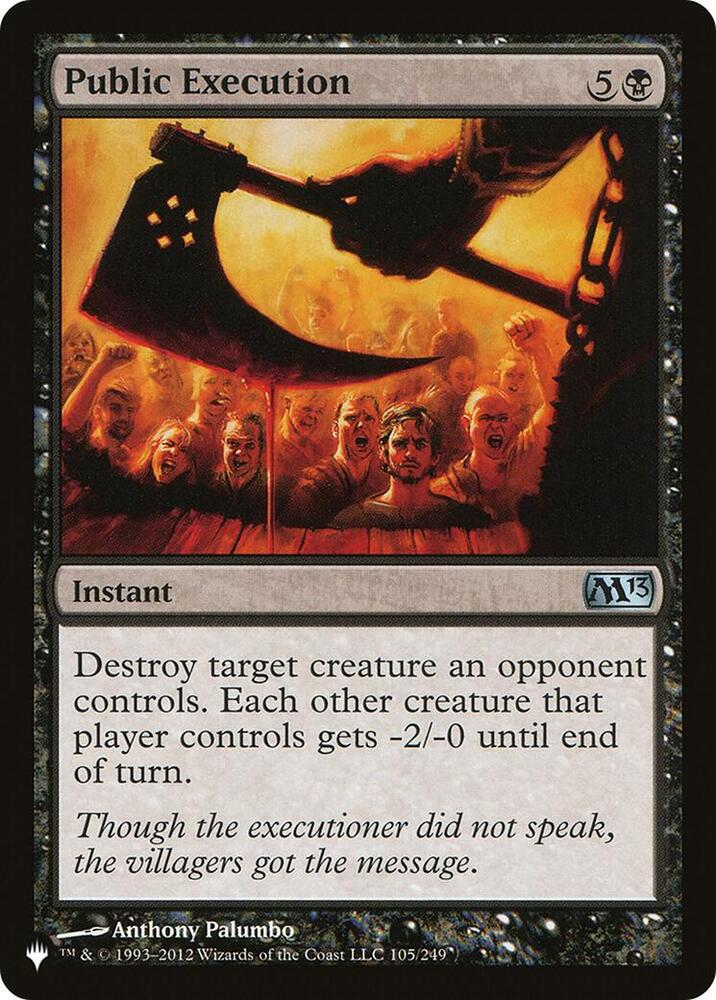 Public Execution (105/249) [The List]