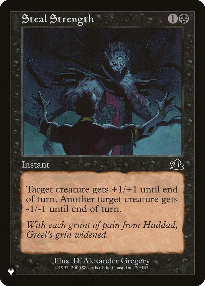 Steal Strength (79/143) [The List]