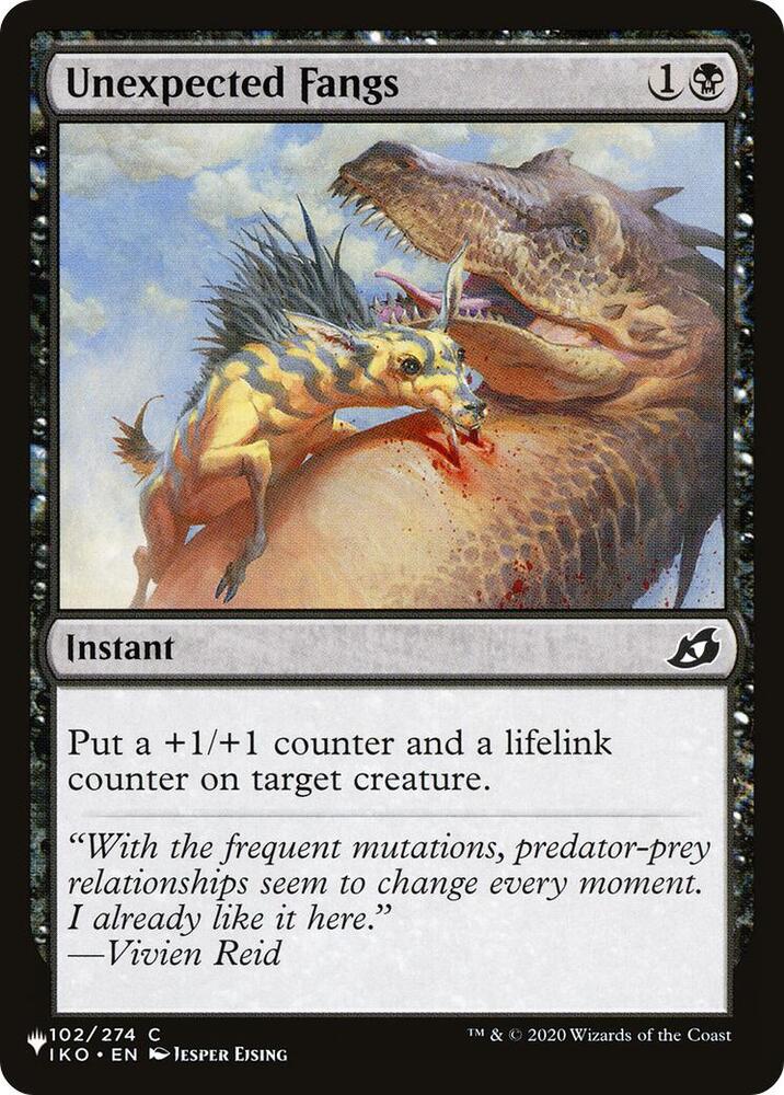 Unexpected Fangs (102/274) [The List]