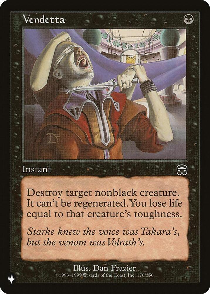 Vendetta (170/350) [The List]