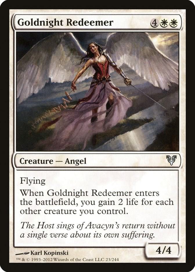 Goldnight Redeemer (23) [Avacyn Restored]