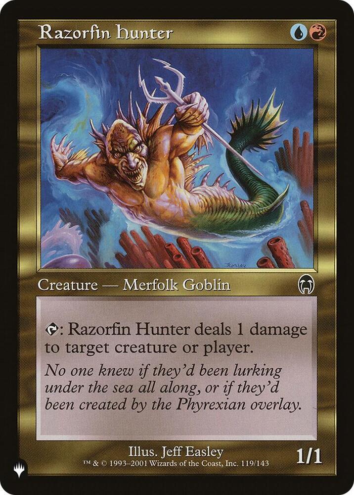 Razorfin Hunter (119/143) [The List]