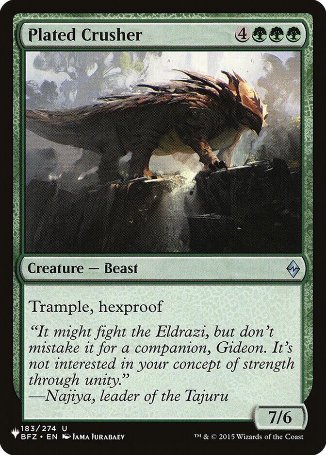 Plated Crusher (183/274) [The List]