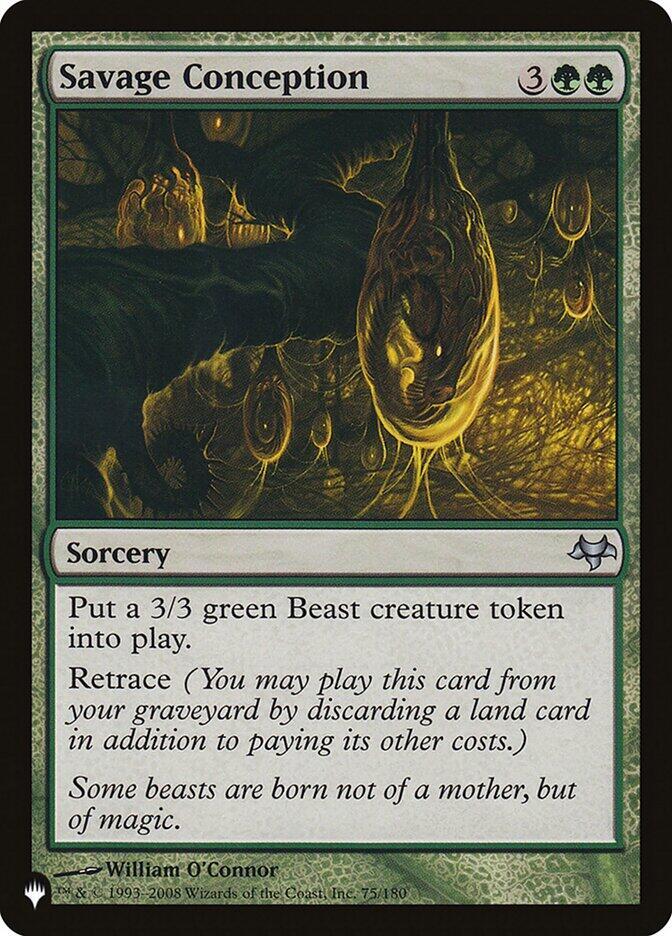 Savage Conception (75/180) [The List]