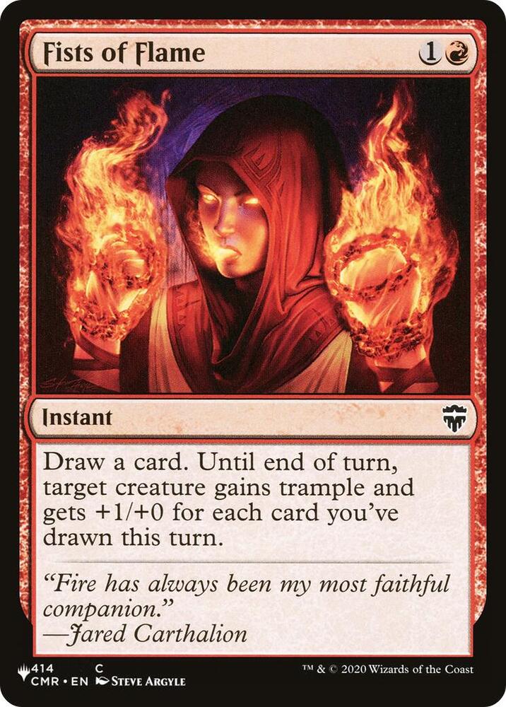 Fists of Flame (414/361) [The List]