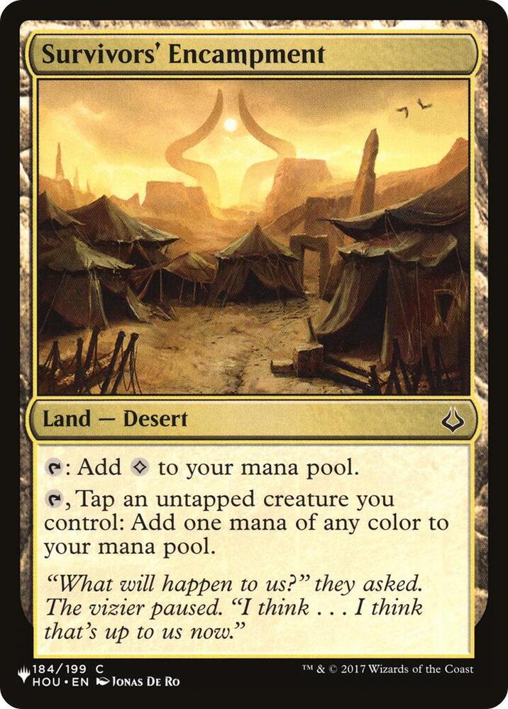 Survivors' Encampment (184/199) [The List]