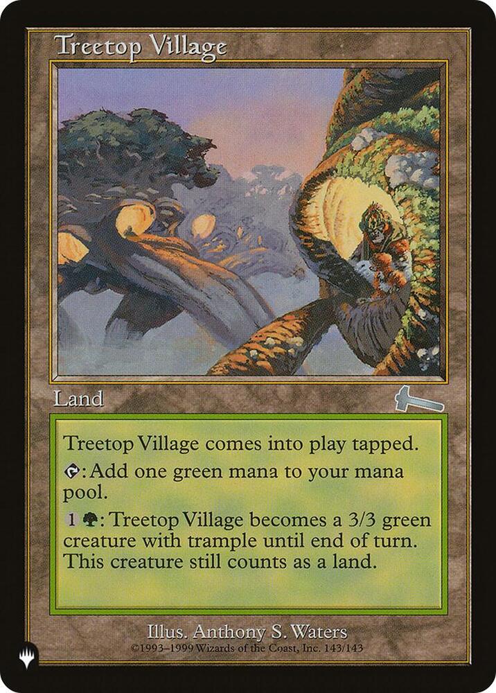 Treetop Village (143/143) [The List]