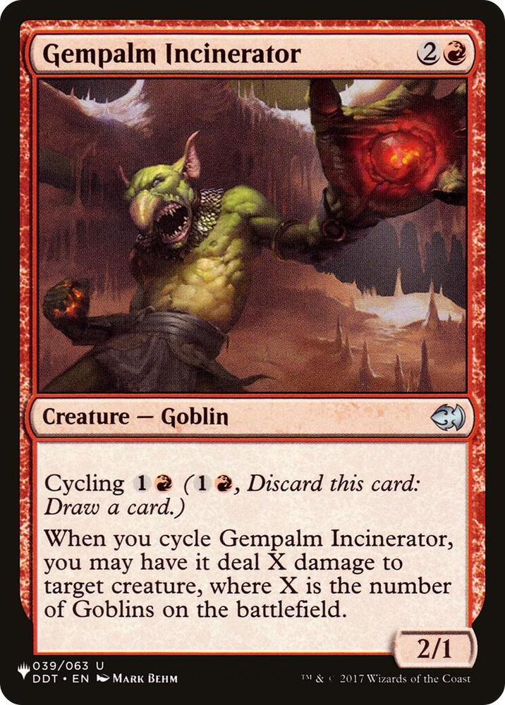 Gempalm Incinerator (039/063) [The List]