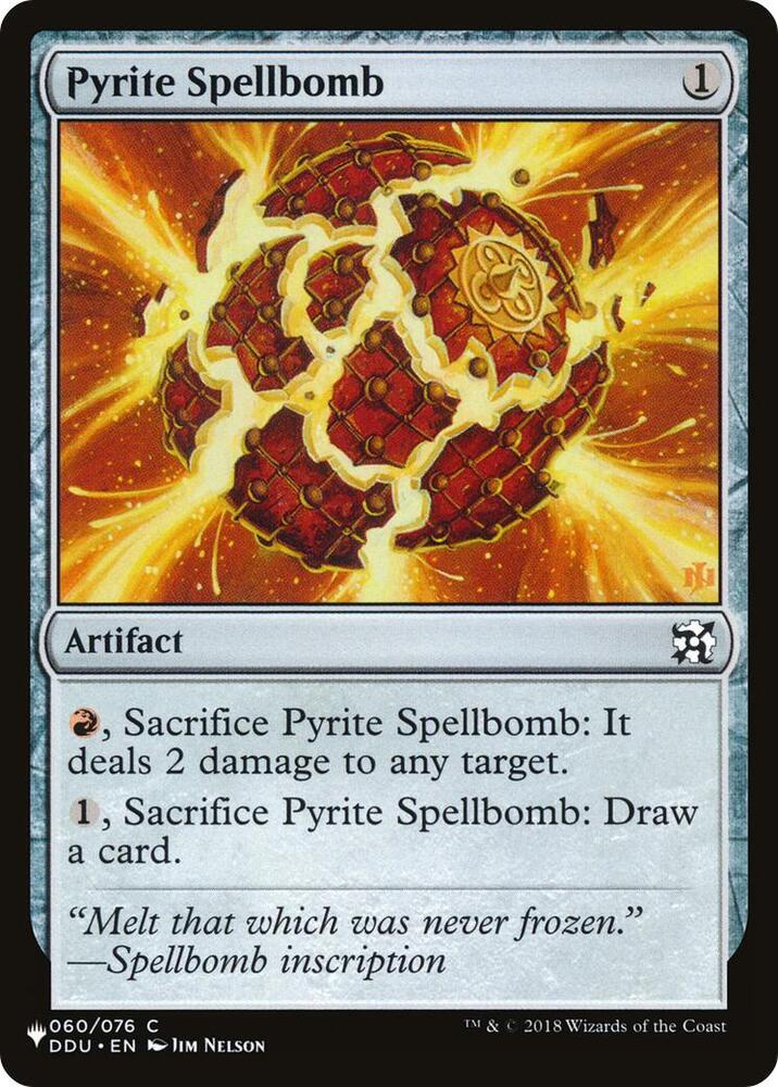 Pyrite Spellbomb (060/076) [The List]