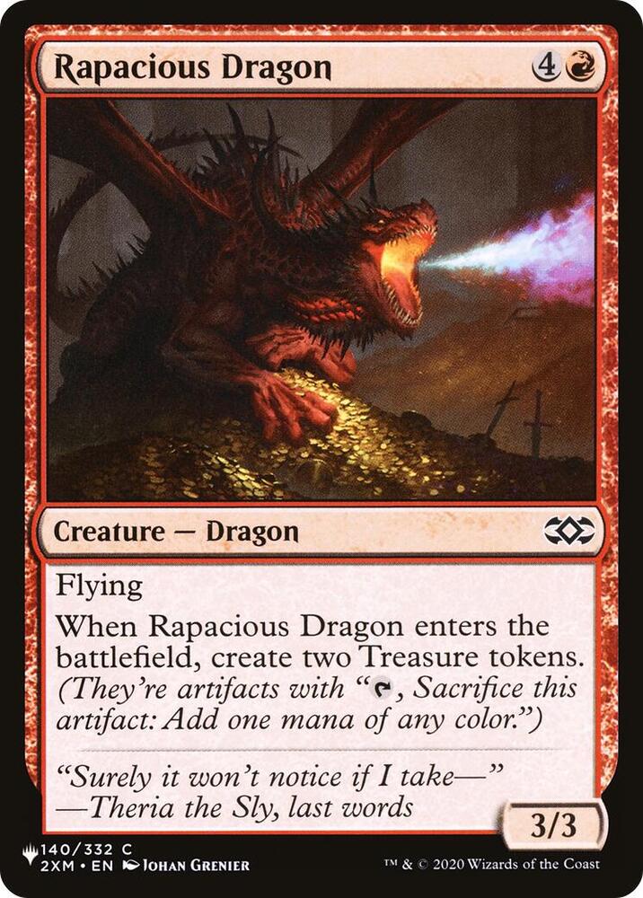 Rapacious Dragon (140/332) [The List]