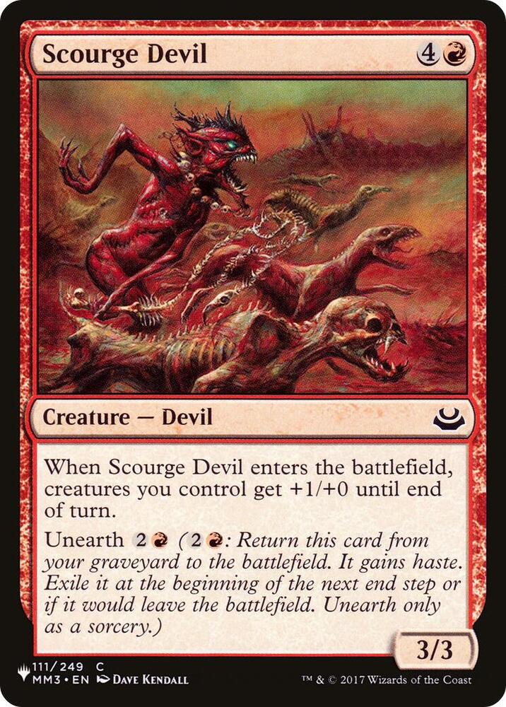 Scourge Devil (111/249) [The List]