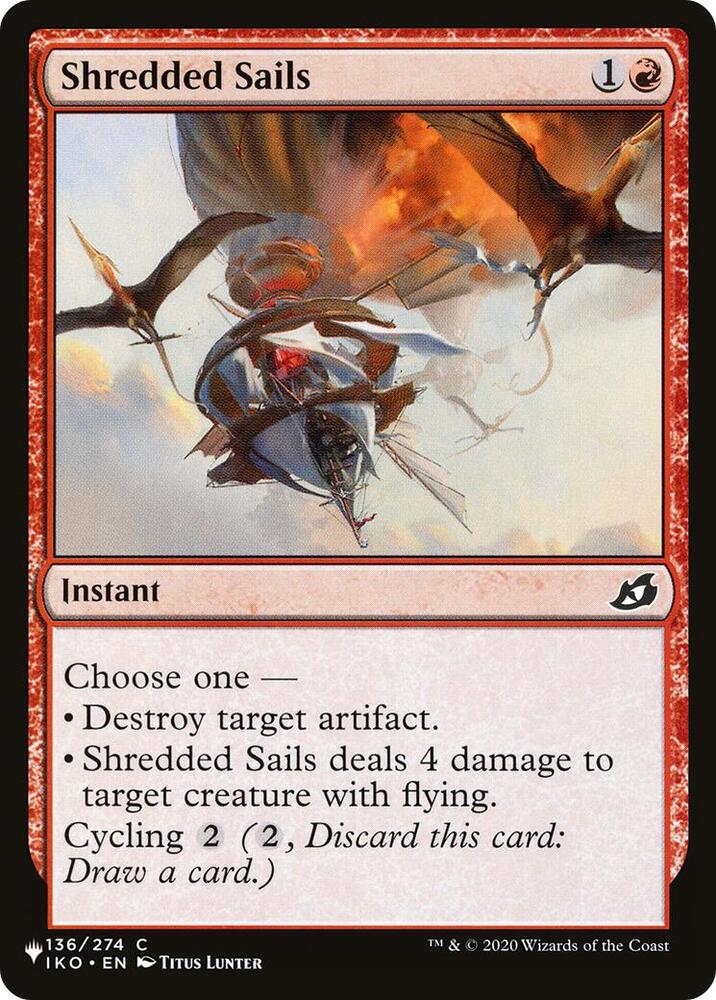 Shredded Sails (136/274) [The List]