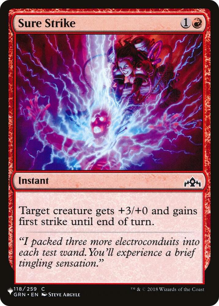 Sure Strike (118/259) [The List]