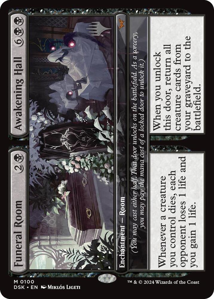 Funeral Room // Awakening Hall (100) [Duskmourn: House of Horror Promos]